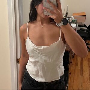 ZARA Eegant White Women's Top